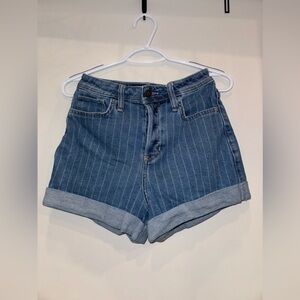 Hollister Ultra High Rise Jean Shorts